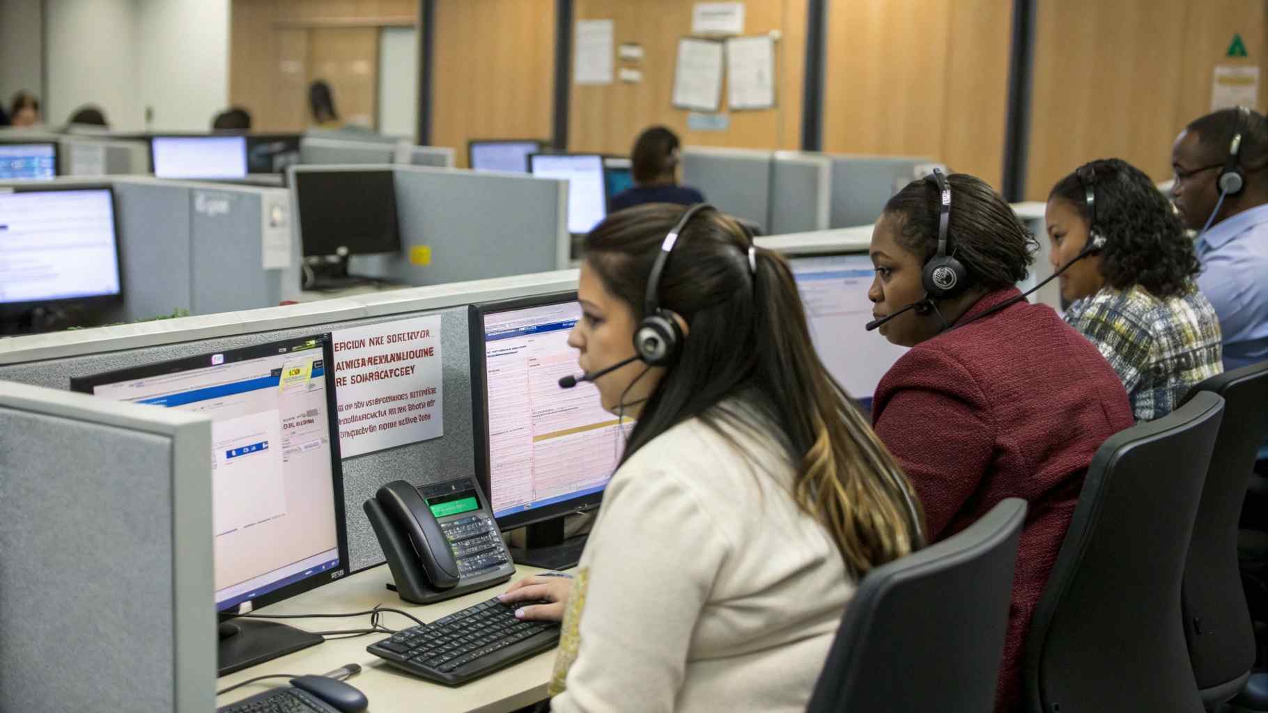 Travail des téléopérateurs